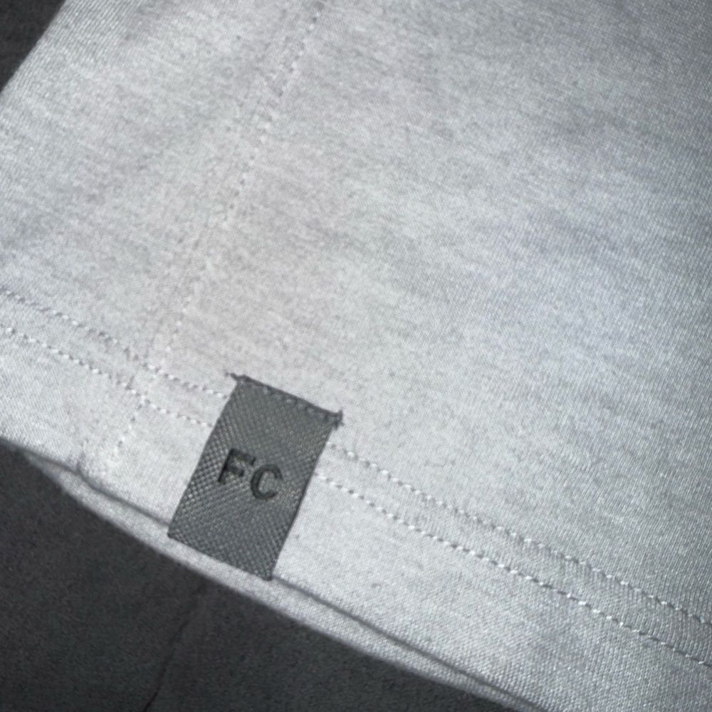 Free Country Men's Light Gray Hooded Sweater Size Small - Picture 3 of 6